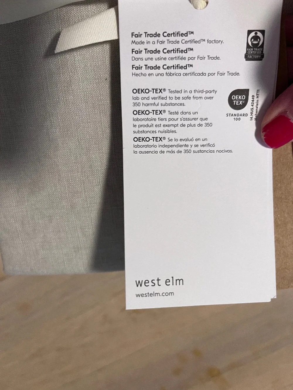 NWT West Elm (Pottery Barn) European Linen Sheet Set QUEEN SIZE Frost Gray